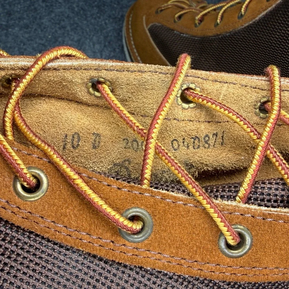 Danner River Gripper Boots Mens 10D Brown Suede Felt Sole Fly Fishing Wading USA